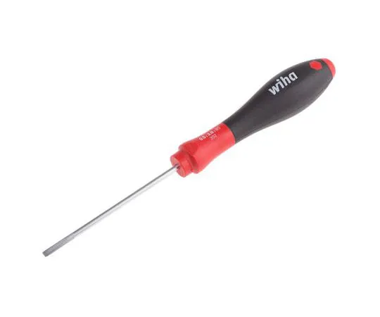 63-7381-42 Wiha Tools Slotted Screwdriver 3 x 0.5 mm Tip 80 mm Chrome Vanadium Molybdenum Steel 686