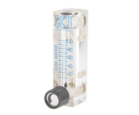 63-7418-67 Key Instruments Variable Area Flow Meter, 10 ccm → 100 cm³/min, FR2000 Series 2510A2L10BVBN