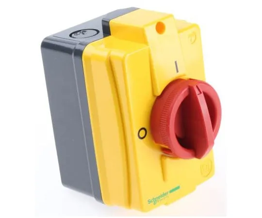 63-7540-81 3 Pole Panel Mount Non F***d Isolator Switch, 10 A, 4 kW, IP55 VCFN12GE