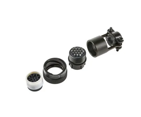 63-7497-15 ITT Cannon KPTC Series Miniature Cable Mount Connector, 19 contacts Plug KPTC6F14-19S-F-MA