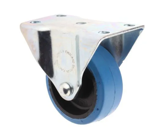 63-7417-63 RS PRO Fixed Castor Wheel, 90kg Load Capacity, 75mm Wheel Diameter 196-4933