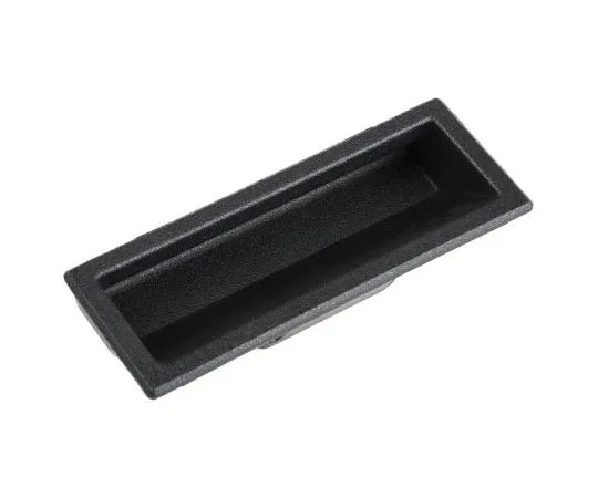 63-7384-10 RS PRO Black Plastic Drawer Handle, 93mm 161-1958