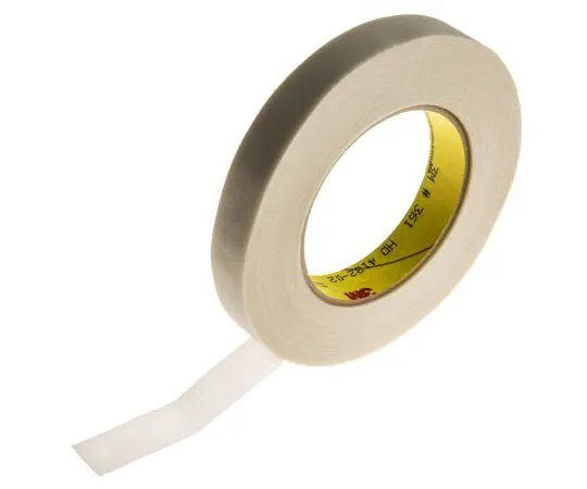 63-7440-15 3M 361 White Cloth Tape, 19mm x 55m, 0.17mm Thick 361X19,5