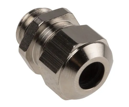 63-7508-60 SES A1 M10 Cable Gland, Nickel Plated Brass, IP68 A1000.10.060