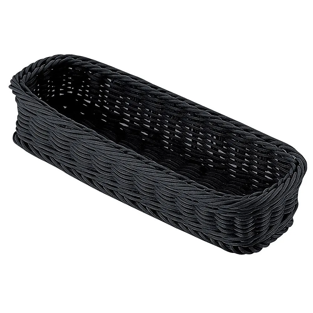 62-6730-09 PP Cutlery Basket Black for 2 Small CB-005-BK