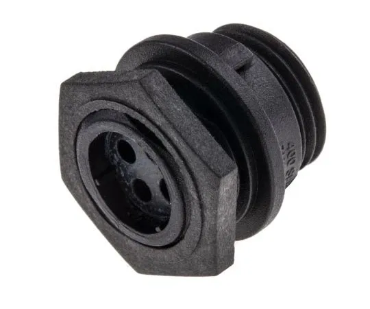 63-7538-25 Bulgin Buccaneer 400 Series Panel Mount Connector, 4 contacts Plug PX0412/04P