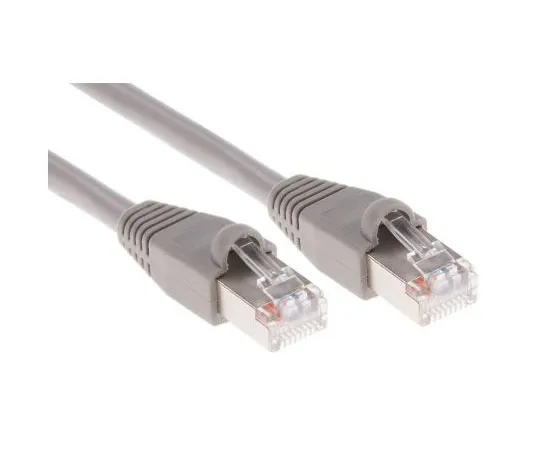 63-7528-09 RS Pro Grey Cat5e Cable STP, 3m Male RJ45/Male RJ45 400-9758