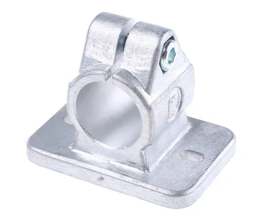 63-7512-47 Rose+Krieger Die Cast Aluminium FK Flange Clamp, 30.1mm Round Tube, M8 Thread 12300000020