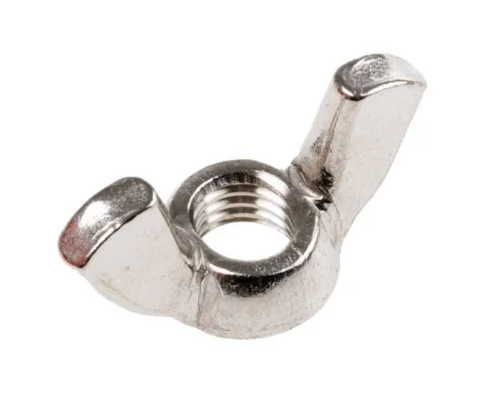 63-7447-64 36mm Plain Stainless Steel Wingnut, M8, A4 316 248-4359