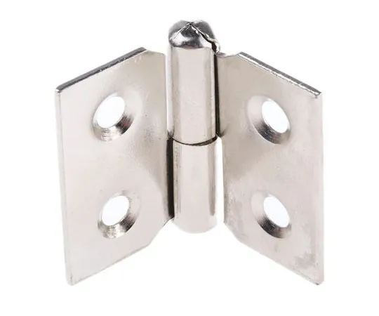 63-7473-03 Pinet Nickel Plated Steel Concealed Hinge with a Lift-off Pin Right-Handed Screw, 30mm x 40mm x 1.2mm 14-7-3390