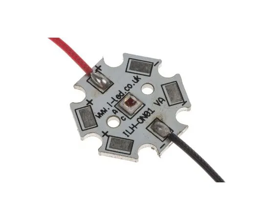 63-7378-24 ILS IHH-OM01-FRED-SC221-WIR200., IHH-OM01 Circular LED Array, 1 Red LED IHH-OM01-FRED-SC221-WIR200.