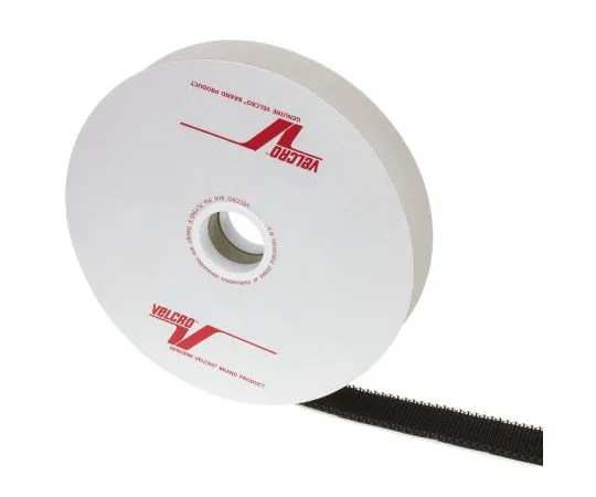 63-7537-26 Velcro Black Hook Tape, 25mm x 5m EB51025330118476