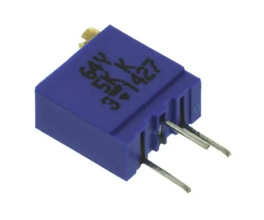 63-7379-32 5kΩ Through Hole Trimmer Potentiometer 0.5W Top Adjust Vishay 64Y Series M64Y502KB40