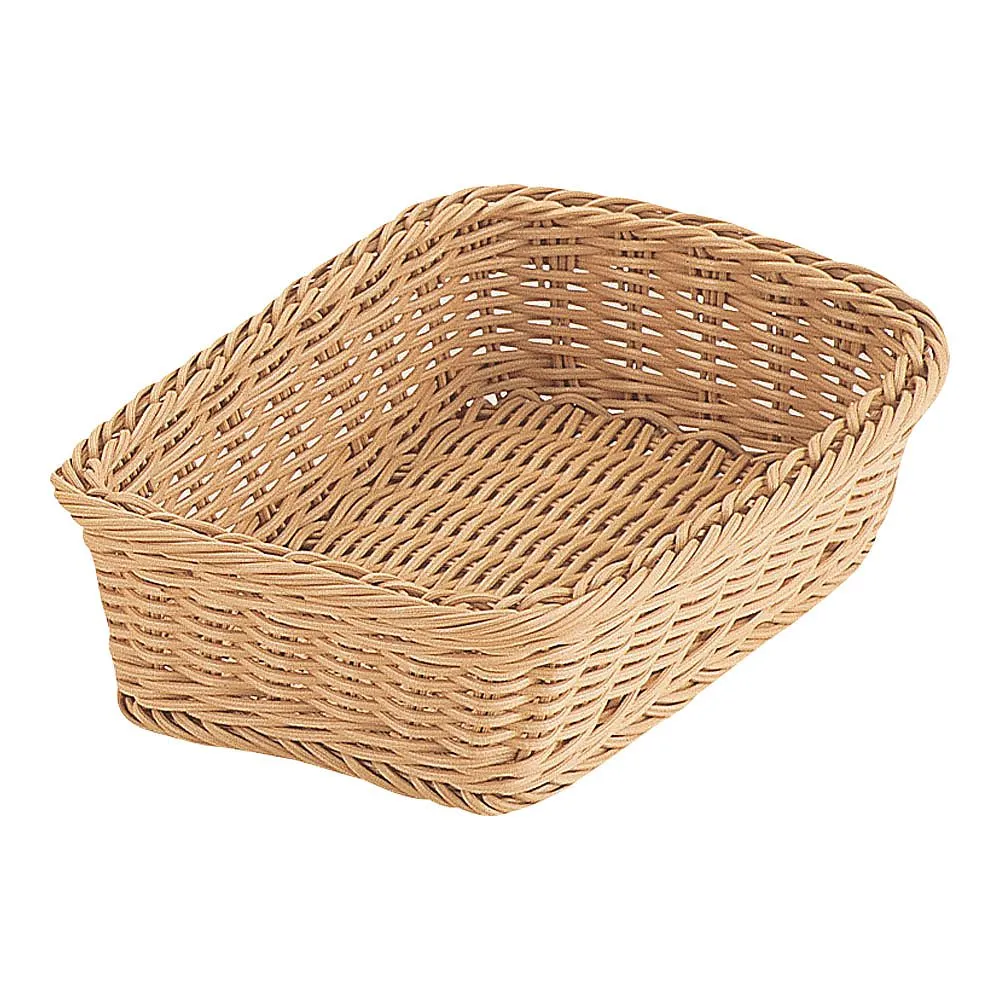 62-6403-15 PP Square Basket Ivory Type 24 RE-309-IV