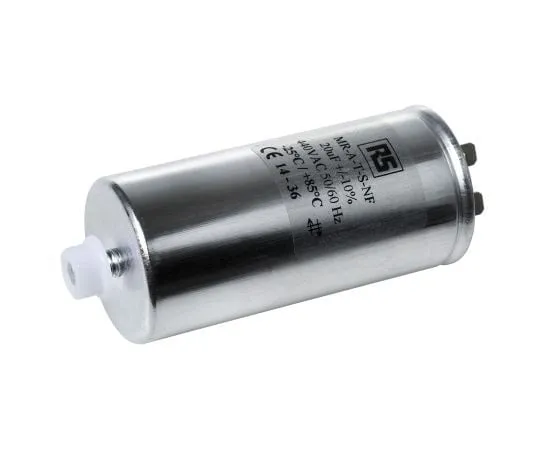 63-7417-53 RS 20μF Polypropylene Capacitor PP 440V ac ±10% Tolerance Screw Mount MRA440 Series 196-4703