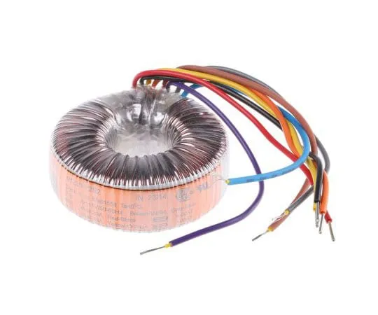 63-7453-27 2 Output Toroidal Transformer, 50VA, 2 x 6V ac 91946-P2S2