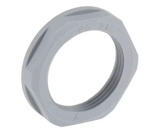 63-7546-64 Lapp Grey Fibreglass PA Cable Gland Locknut, PG21 Thread, IP68 53019050