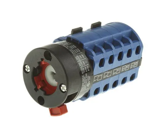 63-7431-76 Kraus & Naimer, DP 5 Position 60° Rotary Switch, 690 V, 20 A, Rotary Knob Actuator CA10A252/GBA001*FT