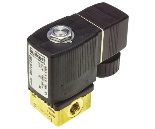 63-7482-89 Burkert Solenoid Valve 134240, 2 port , NC, 24 V dc, 1/8in 134240