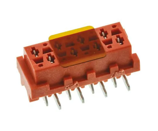 63-7509-76 TE Connectivity Micro-MaTch Series 2.54mm Pitch 8 Way 2 Row Straight PCB Socket, Surface Mount, Solder Termination 7-188275-8