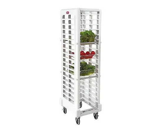62-6366-10 Trust Food Storage Rack Cart Off White 8613