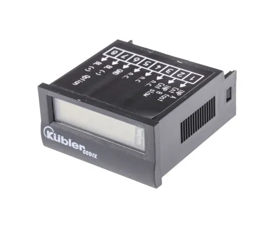 63-7542-45 Kubler 8 Digit, LCD, Digital Counter, 7kHz, 3.6 V Battery 6.136.012.850