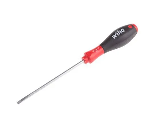 63-7381-45 Wiha Tools Slotted Screwdriver 4.5 x 0.8 mm Tip 125 mm Chrome Vanadium Molybdenum Steel 697