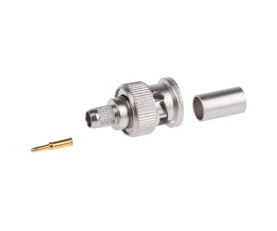 63-7371-07 Telegartner Straight 75Ω Cable Mount BNC Connector, Plug, Crimp Termination, RG59 B/U J01002F1288