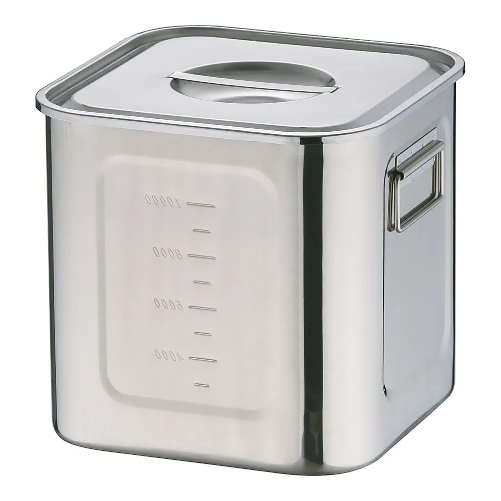 62-6386-43 Eco Clean UK Deep Square Kitchen Pot 24 cm AEK1311