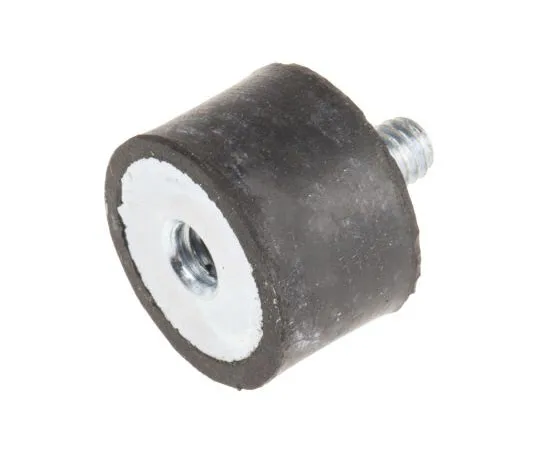 63-7392-37 RS PRO 10mm Shock Mount M4 15mm Diameter 14.4kg Compression Load, Male to Female Natural Rubber 171-2592