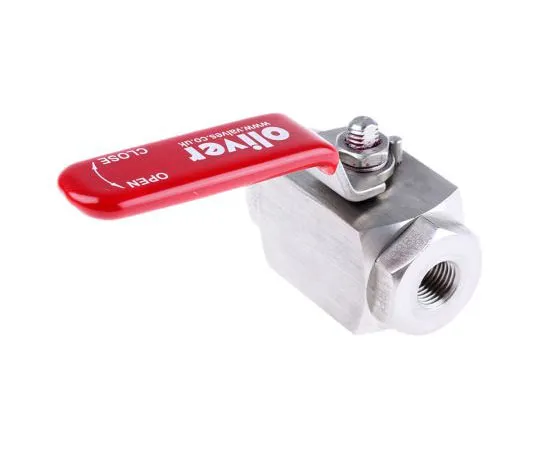 63-7490-75 RS PRO Stainless Steel Line Mounting Hydraulic Ball Valve BSP 1/4 324-5010