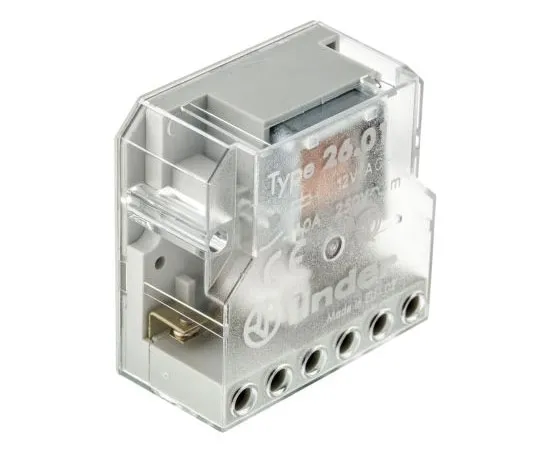 63-7450-59 Finder26 Series SPNO Non-Latching Relay Panel Mount, 12V ac Coil, 10A 26.01.8.012.0000