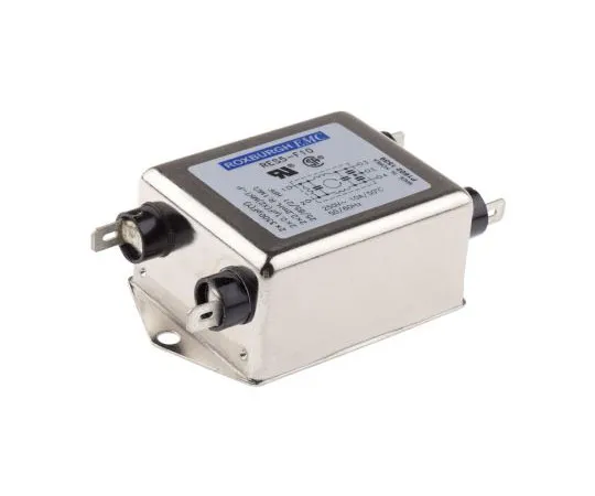 63-7518-68 RS Pro 10A 250 V ac Chassis Mount RFI Filter, with Tab Terminals 386-4245