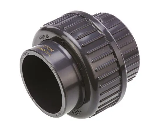 63-7426-03 Georg Fischer Straight ABS Union, 1in x 1in, L.60mm 729511108