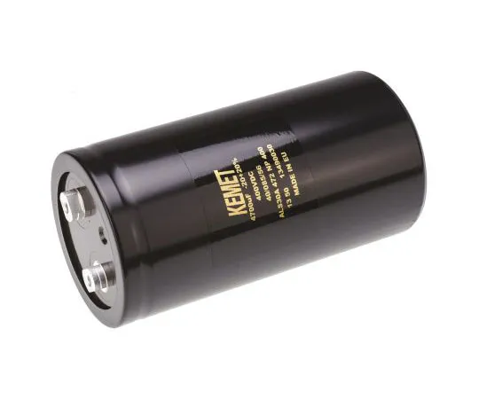 63-7516-80 KEMET 4700μF 400V dc Aluminium Electrolytic Capacitor, Chassis Mount 77 x 146mm +85°C 77mm 146mm ALS30A472NP400