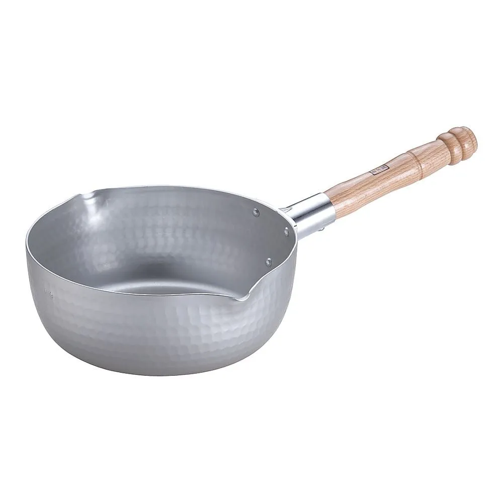 62-6343-77 Aluminum Casting Snow Flat Pot 21 cm (Graduated)