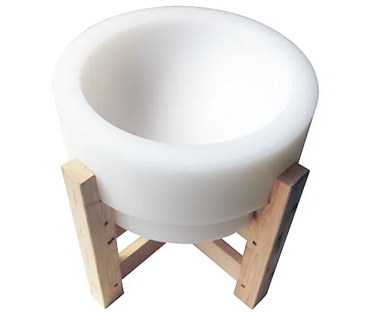 62-6443-61 PE mortar for 3 sho (with wooden base)