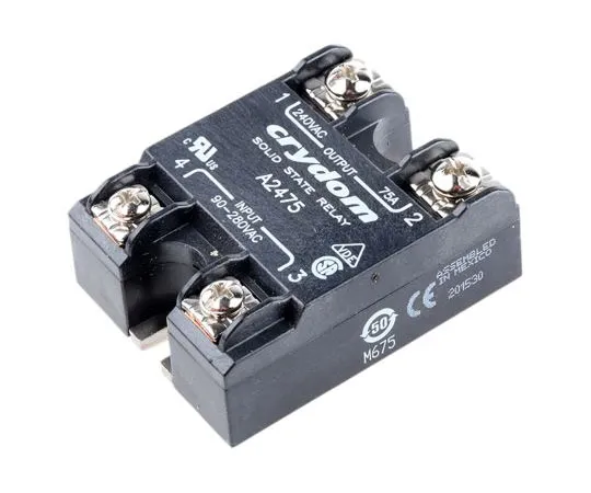 63-7471-48 Sensata / Crydom 75 A rms Solid State Relay, Zero Cross, Surface Mount, SCR, 280 V rms Maximum Load A2475