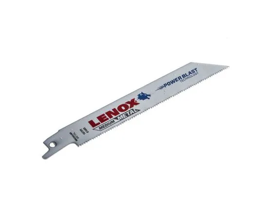 63-7403-99 Lenox 150mm Cutting Length bimetal, Reciprocating Saw Blade, 18 Teeth Per Inch, Pack of 5 20566618R
