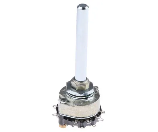 63-7421-79 Lorlin, 3 Position 4P Rotary Switch, 1 A @ 12 V, Solder RA01D03BSSMS0X