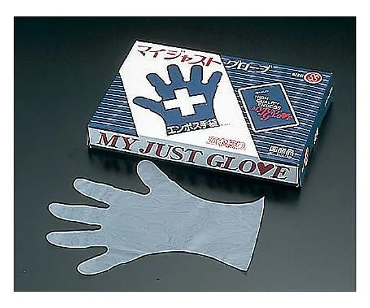 62-6627-65 My Just Gloves, 5 Pieces, Squeezed MS (1 Box, 200 Sheets) 30