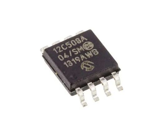63-7492-34 Microchip PIC12C508A-04/SM, 8bit PIC Microcontroller, 4MHz, 512 EPROM, 8-Pin SOIC PIC12C508A-04/SM