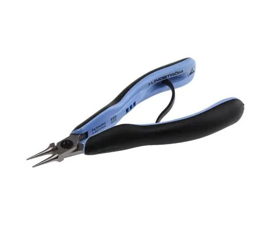 63-7436-38 Lindstrom 146.5 mm Ball Bearing Steel Round Nose Pliers, Jaw Length: 20mm RX7590