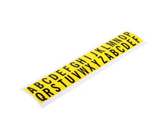 63-7547-75 RS PRO Black Lettering Label, 15.9mm 445-3919