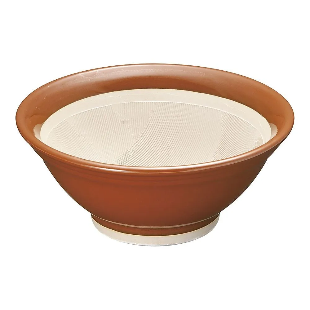 62-6469-35 Suribachi with Silicon Rubber (Iwami-yaki) No.6