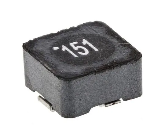 63-7510-35 Wurth WE-PD Series Shielded Wire-wound SMD Inductor with a Ferrite Core, 150 μH ±20% 520mA Idc 744777215