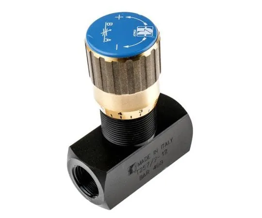 63-7520-92 RS PRO Line Mounting Hydraulic Flow Control Valve, G 1/2, 400 bar 390-7695