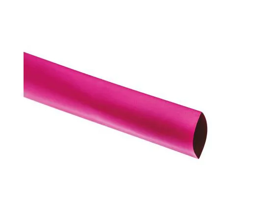63-7498-34 TE Connectivity Red No Heat Shrink Tubing 19mm Sleeve Dia. x 1.2m Length, RNF-100 Series 2:1 Ratio RNF-100-3/4-2-STK