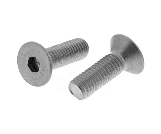 63-7481-97 RS Pro M8 x 25mm Hex Socket Countersunk Screw Plain Stainless Steel 304-4839