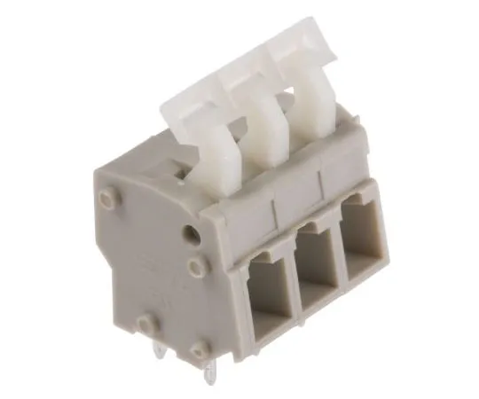 63-7364-84 TE Connectivity, 3 Way PCB Terminal Strip 2834082-2